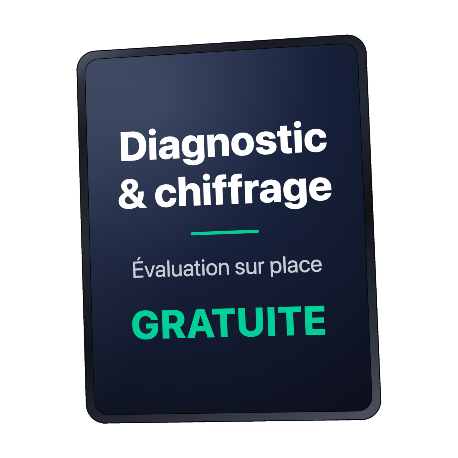 Visite &amp; devis détaillé